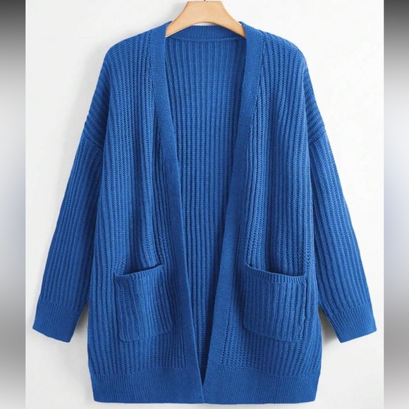 A+ Boutique Sweaters - 💙 PLUS Blue Cardigan 💙